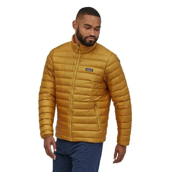 Patagonia Down Sweater Jacket - Men's Smolder Blue/Andes Blue - Xs