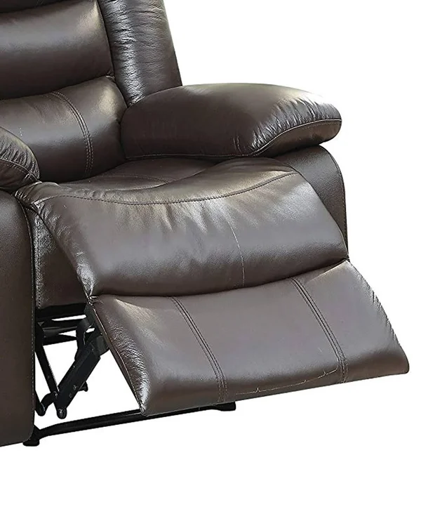 Recliner, Espresso Top Grain Leather Match