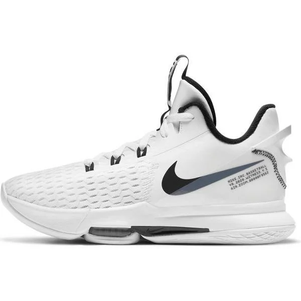 Nike Lebron Witness 5 Basketball Shoes - Men's, White