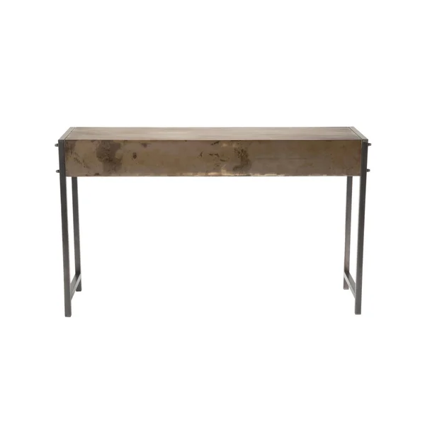 Tripar 29.75x22 Bronze and Black Modern Rectangular Solid Console Table