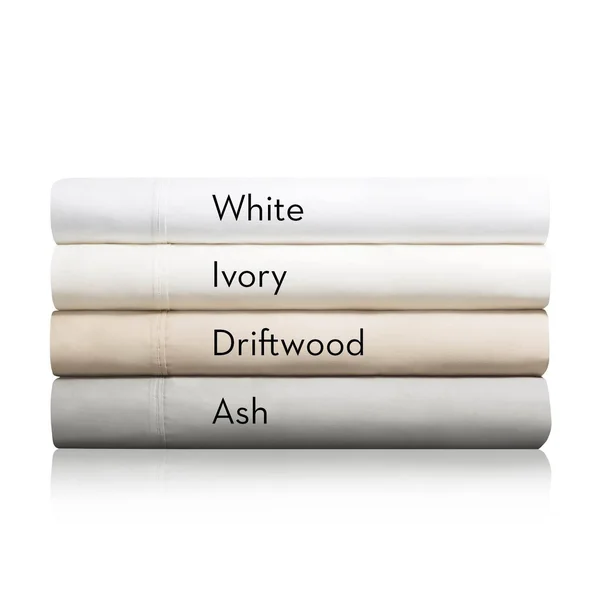 Malouf 600 Thread Count Cotton Blend Sheet Set California King Ash