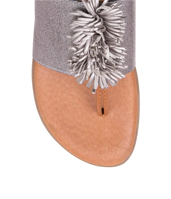 Andre Assous Novalee Women's Shoes Beige Linen : 7 M