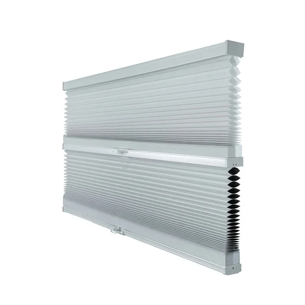 Chicology Day N& Night Cordless Cellular Shades, Grey Sheen - Gray Sheen - 55x22 x 48x22