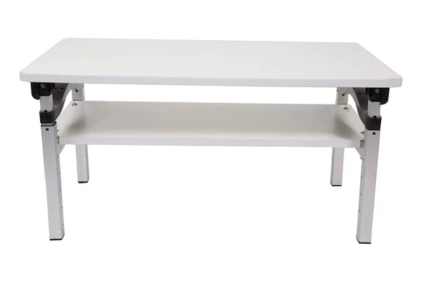 Uncaged Ergonomics Lift - Adjustable Height Computer Monitor Stand for Sitting & Standing - White