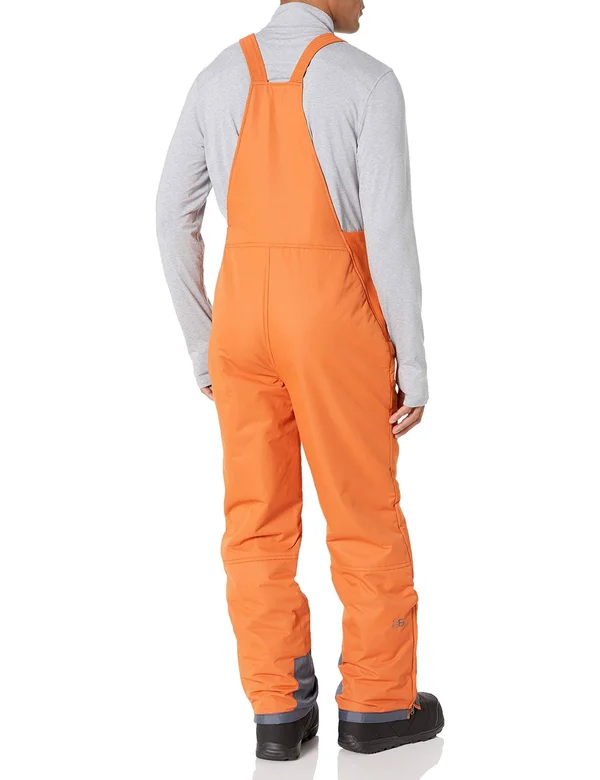Arctix Men's Essential Bib Overall 32 Burnt Ginger, x Large, Burnt Red