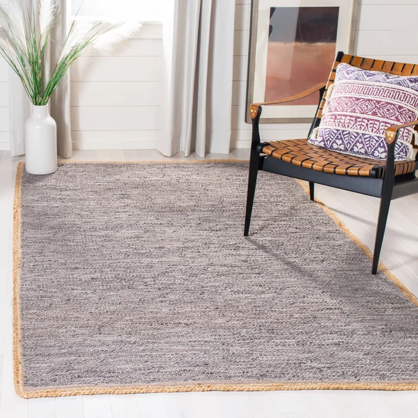 Safavieh Cape Cod CAP901G 5&0x22 x 8&0x22 Light Grey - Natural Area Rug
