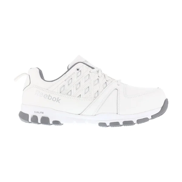 Reebok Work Sublite Work Steel Toe 6 Women's White Shoe