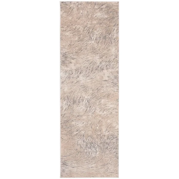 Safavieh Meadow Ivory/ Grey Rug (9& x 12&)