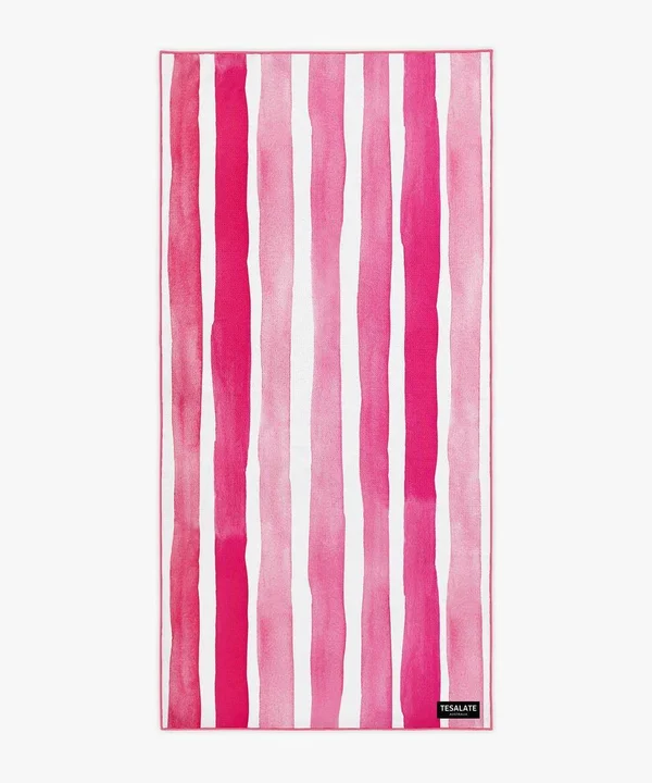 Beach Towel Sand Free, Bora Bora - Pink, Tesalate