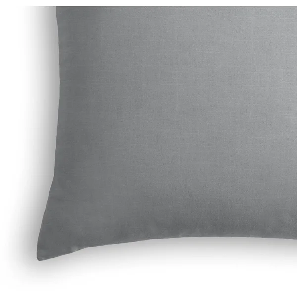 True Gray Linen Throw Pillow Cover - Purple - 24 x 24