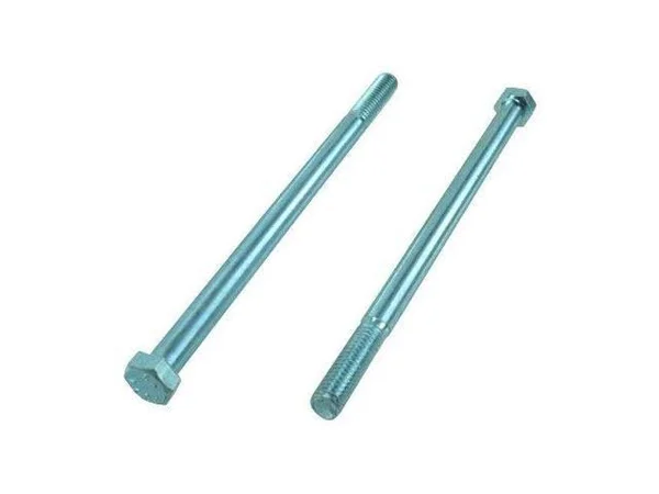3/8x22-16 x 6-1/2x22 Zinc Plated Grade 2 Hex Head Bolts (Box of 50)
