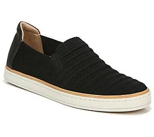 Soul Naturalizer Slip-On Loafer Flats - Kemper, Size 8-1/2 Medium, Black Knit
