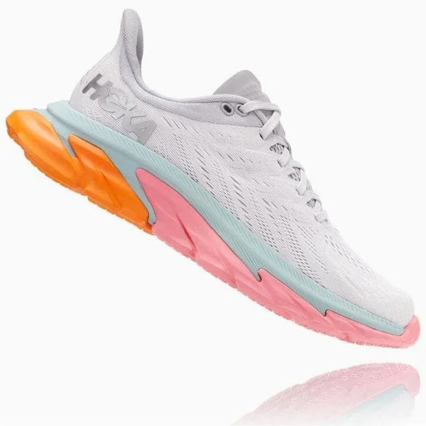 Hoka One One Women's Clifton Edge Nimbus Cloud-Lunar Rock, 6
