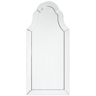 Omari Elegant Glam Beveled Wall Mirror House of Hampton