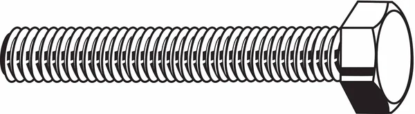 Fabory A04100.062.0150 5/8 inch-11 Grade 8 Hex Head Cap Screw - Steel, Pk 110, Men's