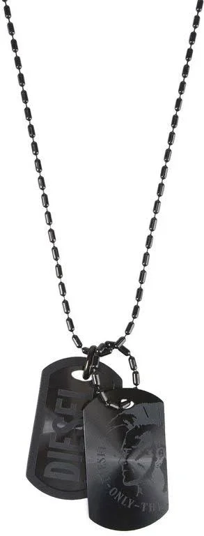 Diesel Necklace - Black - Necklaces
