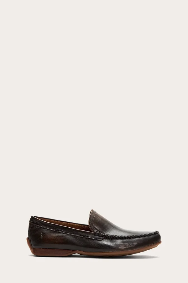 Frye Lewis Venetian Flats in Bronze, Men's Size 11.5