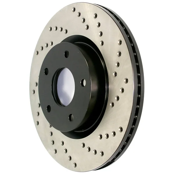 StopTech Sport Cross Drilled Brake Rotor - Left 128.40040L