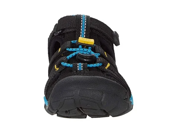 Keen Kids& Seacamp II CNX Sandal - 12 - Black - Keen Yellow