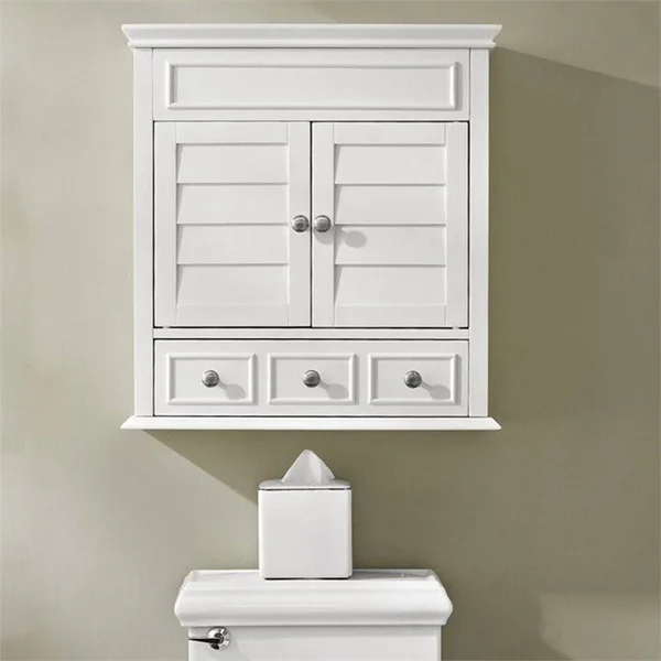 Pemberly Row Medicine Cabinet in White