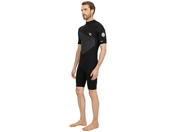 Rip Curl Omega 1.5mm Short Sleeve Spring Suit - Black