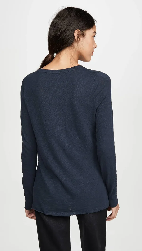 ATM Anthony Thomas Melillo Long Sleeve Destroyed Tee