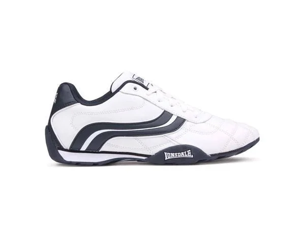 Lonsdale Mens Camden Trainers Lace Up Casual Sports Shoes Footwear