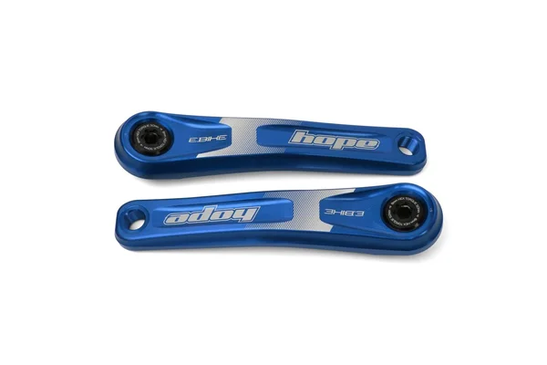 Hope E - Bike Crankset - Narrow - 155mm - Blue