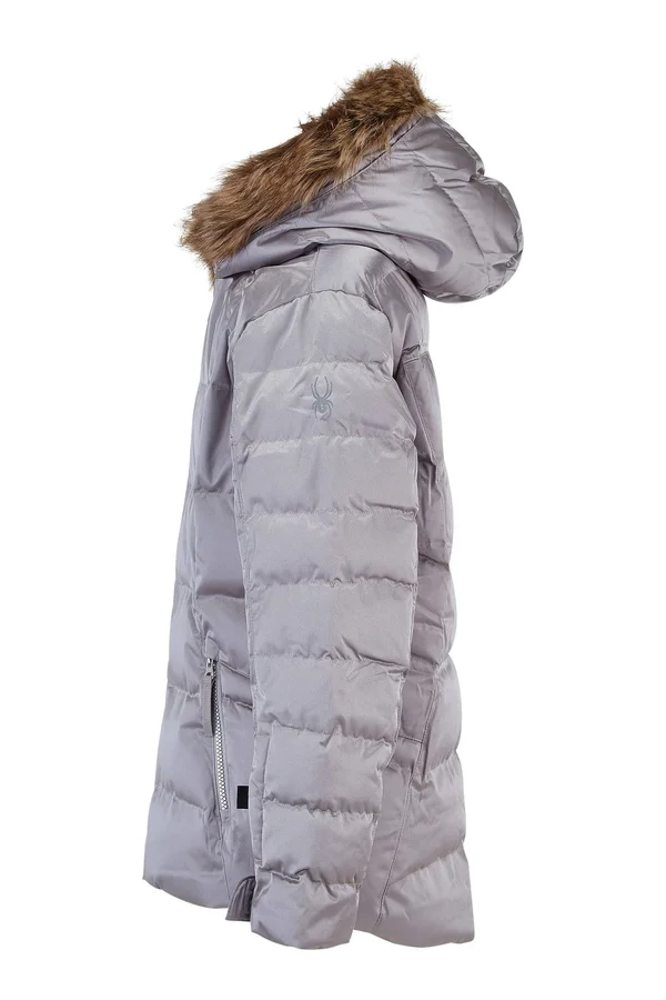 Spyder Girls Atlas Synthetic Down Jacket Black - 14