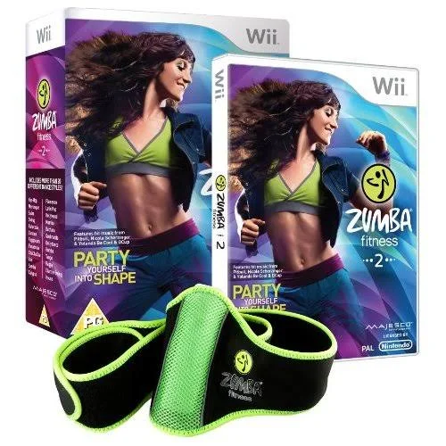 Zumba 2 Fitness Wii - Bundle Pack with Belt Accessory
