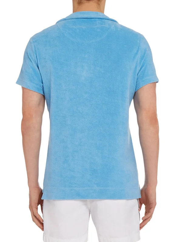 Orlebar Brown Men's Terry Polo Shirt - Riviera - L