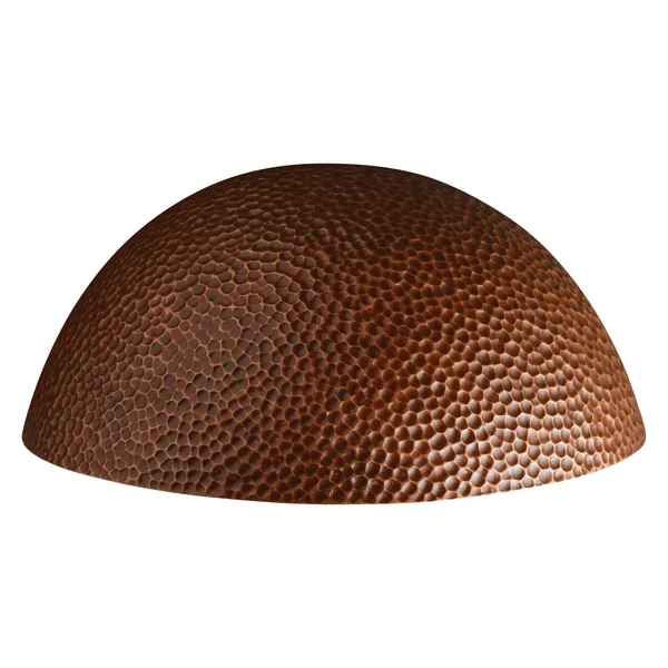 Justice Design Group CER-1355W-GRAN Ambiance Large Quarter Sphere Outdoor Sconce, Granite (Faux)