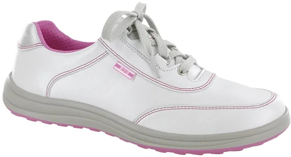 SAS Shoes Women's Sporty - Bianco - Pink