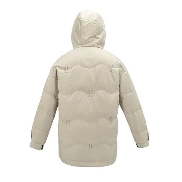 Mens Hooded Down Jackets Winter Warm Windproof Coats Casual Fashion with Pockets - Black01 - Medium