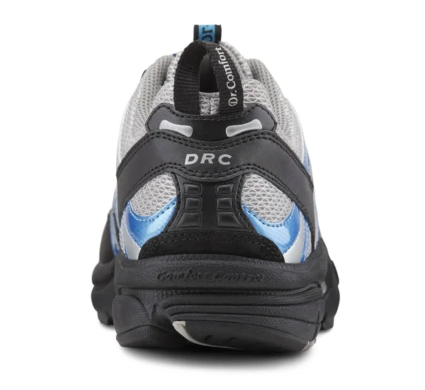 Dr. Comfort Men's Athletic Performance Shoes Metallic Blue 6 E (Wide)
