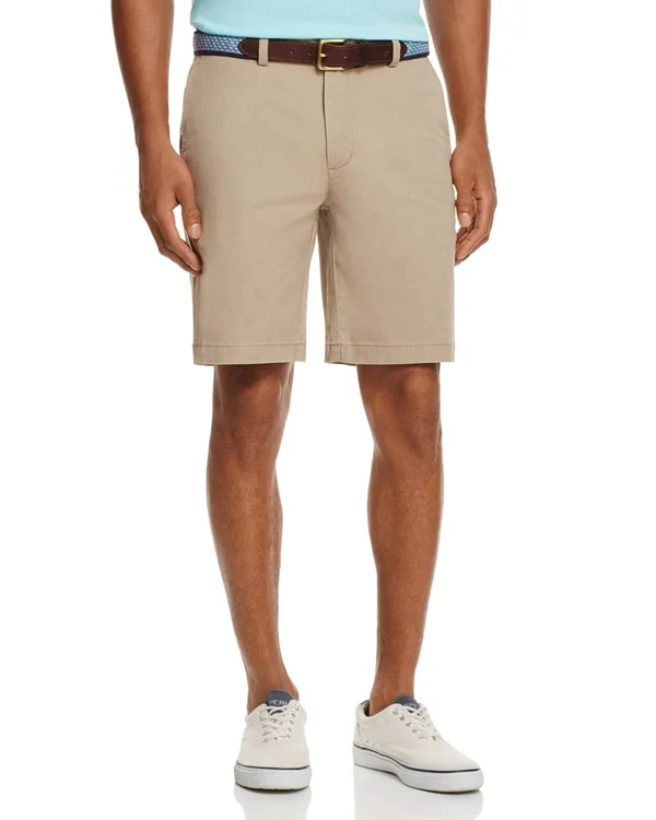 Vineyard Vines Khaki 9 inch Stretch Breaker Shorts