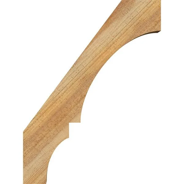 4x22W x 18x22D x 24x22H Balboa Rough Sawn Brace, Western Red Cedar