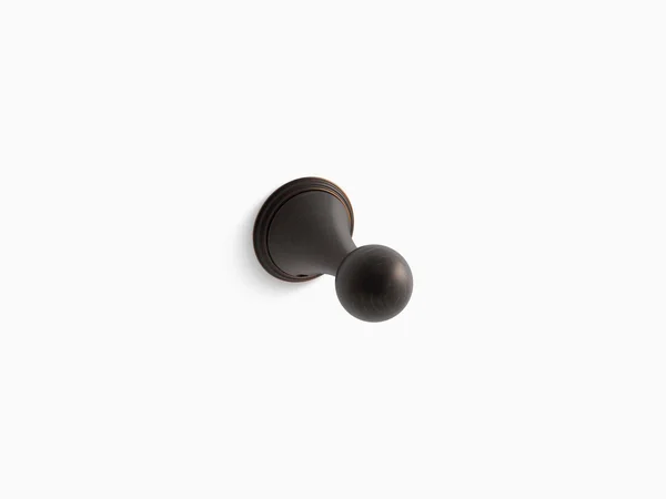Kohler K-364-2BZ Finial Oil Rubbed Bronze Robe Hook
