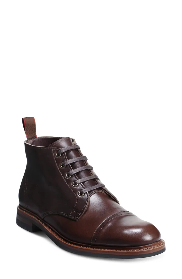 Allen Edmonds Men's Patton WP Oxford Boot, Natural, 10