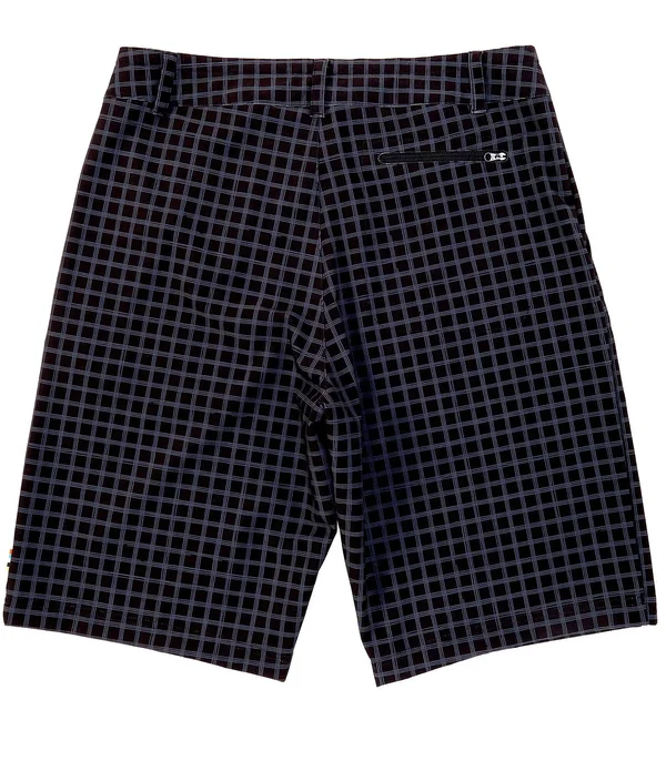 Smartwool Men's Merino Sport 10 inch Short - XXL - Black Plaid Print