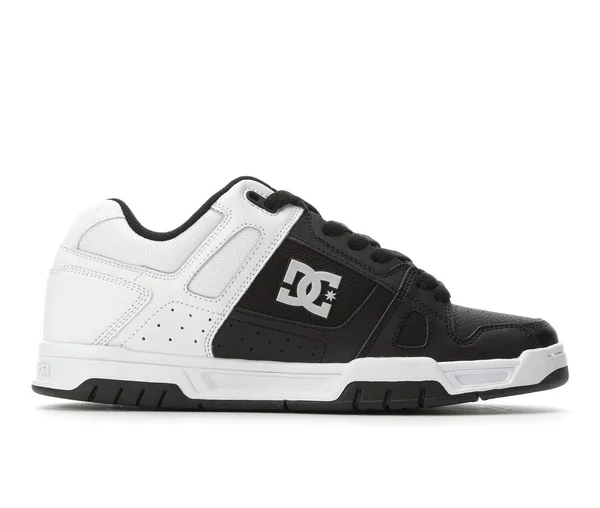 DC Stag Shoes Men's White/Black 9.5
