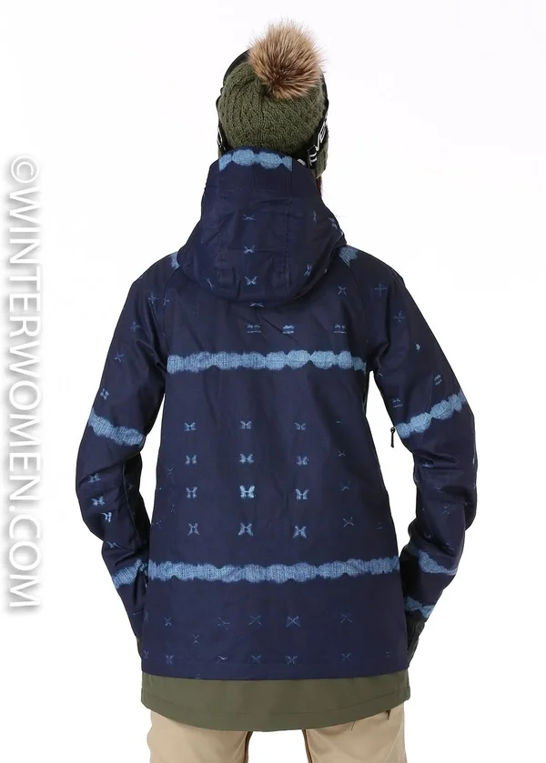 DC Shoes Women's Riji Snow Jacket Blue Size XL