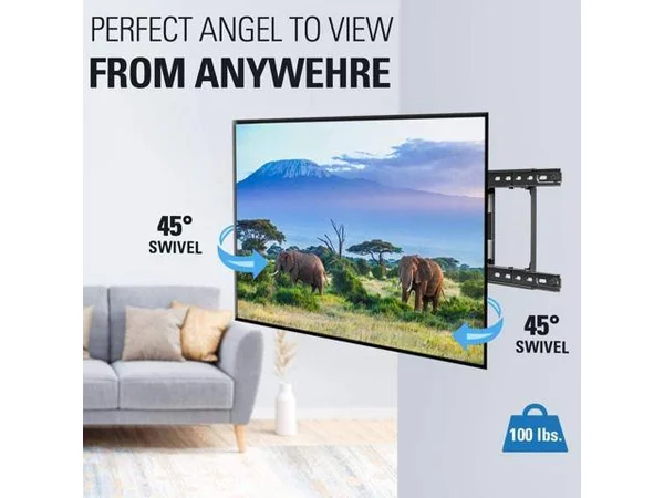 Mounting Dream MD2296-24K Full Motion TV Wall Mount Bracket for 42-70 inch TVs