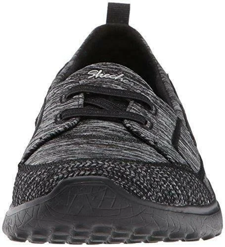 Women's Skechers Microburst Topnotch Walking Slip-On, Size: US 8.5, Black