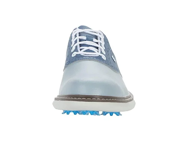 FootJoy Men's Traditions Classic Golf Shoes Size 11 - Gray/White/Blue