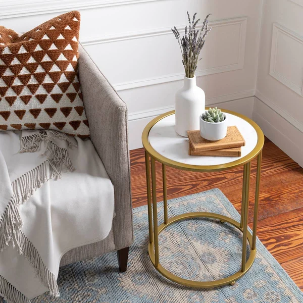 Surya IVA-001 Ivan 22 x 18 inch End Table