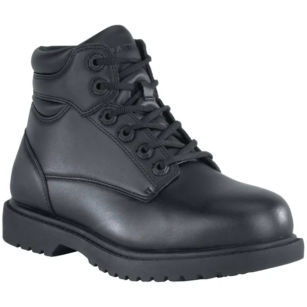 Grabbers Kilo Men's Steel-Toe Work Boots, Size: 8 Wide, Black