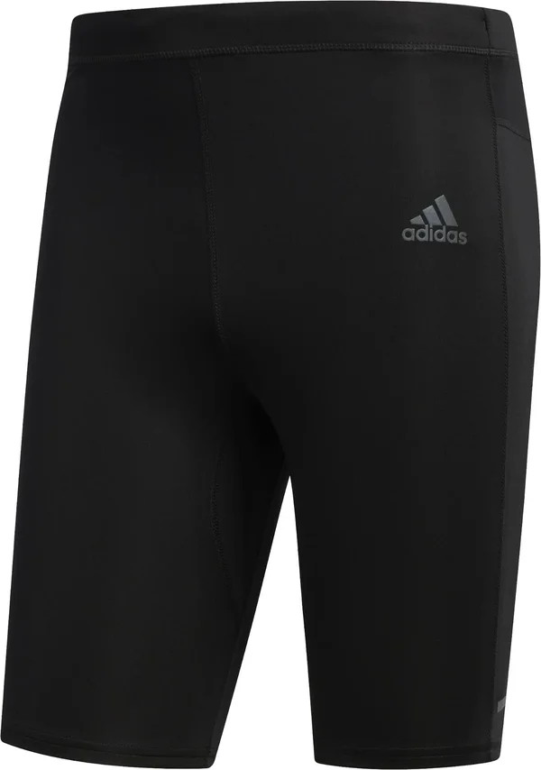Adidas Own The Run Mens Short Running Tights - Black-M