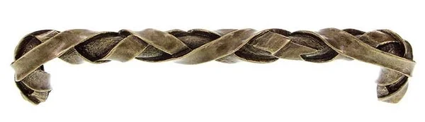 Vicenza Designs Cilento 12x22 Appliance Pull Strap Color: Brown - Finish: Antique Brass
