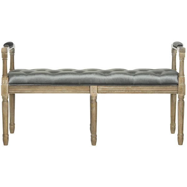 Safavieh Raiden Velvet Rustic Oak Bench
